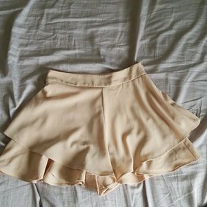 Zara blush pink shorts